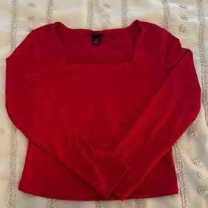 art class Red Long Sleeve Tee